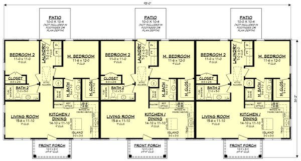 Traditional Floor Plan - Main Floor Plan #430-371