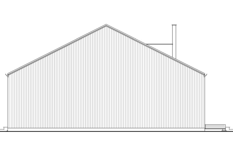 Architectural House Design - Exterior - Other Elevation 1 for Cottage House Plan #1114-39 - 3 bed, 2 bath