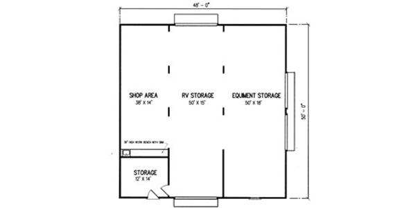 Traditional Floor Plan - Main Floor Plan #45-264