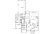 European Style House Plan - 5 Beds 5 Baths 3692 Sq/Ft Plan #17-452 