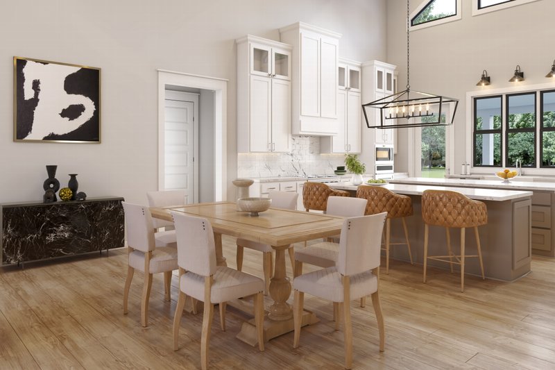 Home Plan - Interior - Dining Room for Farmhouse House Plan #1074-119 - 4 bed, 3 bath
