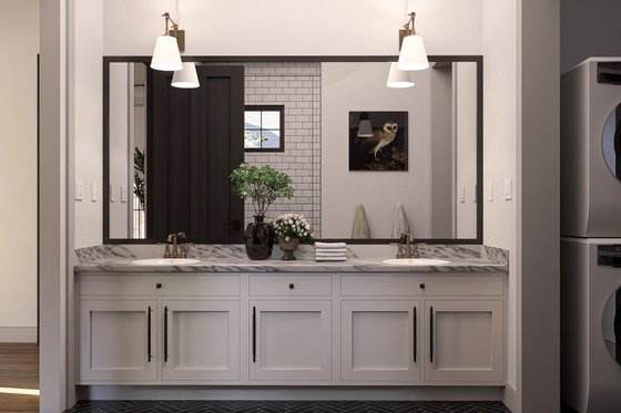 Interior - Master Bathroom for Farmhouse House Plan #455-680 - 4 bed, 3.5 bath