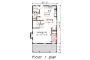 Southern Style House Plan - 3 Beds 2.5 Baths 1435 Sq/Ft Plan #79-198 