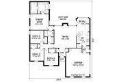 Traditional Style House Plan - 4 Beds 0 Baths 1733 Sq/Ft Plan #84-560 