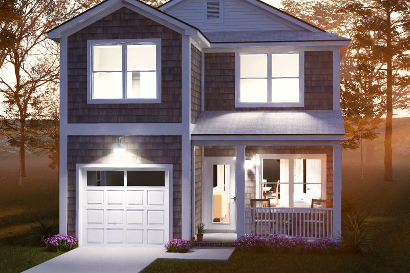 Architectural House Design - Exterior - Other Elevation 5 for Cottage House Plan #513-2462 - 3 bed, 2.5 bath