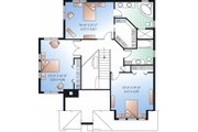 European Style House Plan - 3 Beds 2.5 Baths 2185 Sq/Ft Plan #23-860 