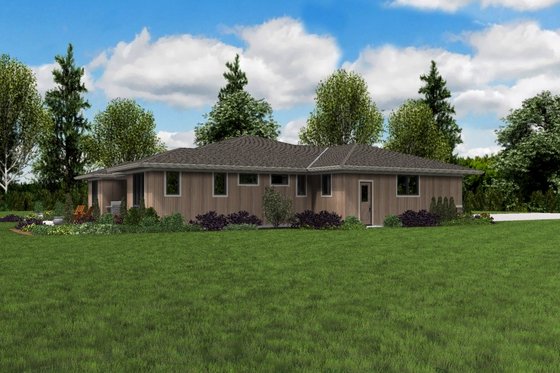 Exterior - Other Elevation for Contemporary House Plan #48-1022 - 4 bed, 3 bath