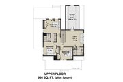 Farmhouse Style House Plan - 4 Beds 3.5 Baths 2759 Sq/Ft Plan #51-1275 