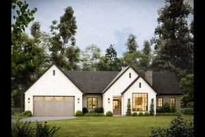 Farmhouse Exterior - Front Elevation Plan #1114-8