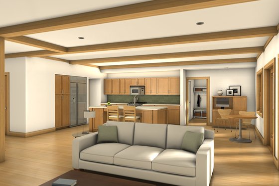 Interior - Other 2 for Traditional House Plan #497-20 - 3 bed, 2.5 bath