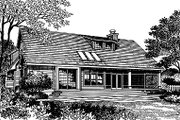 Traditional Style House Plan - 3 Beds 2.5 Baths 1997 Sq/Ft Plan #417-178 