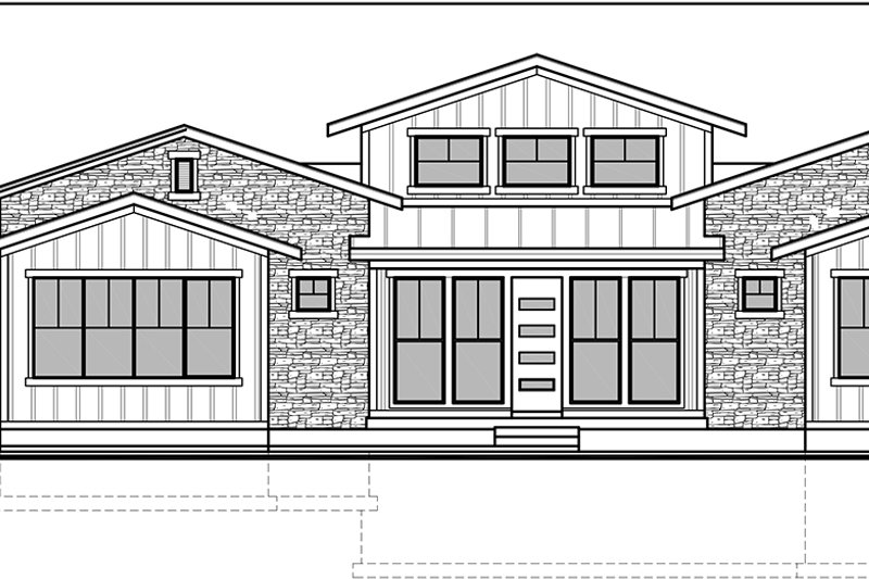 Craftsman Style House Plan - 3 Beds 2.5 Baths 2755 Sq/Ft Plan #1073-14 ...