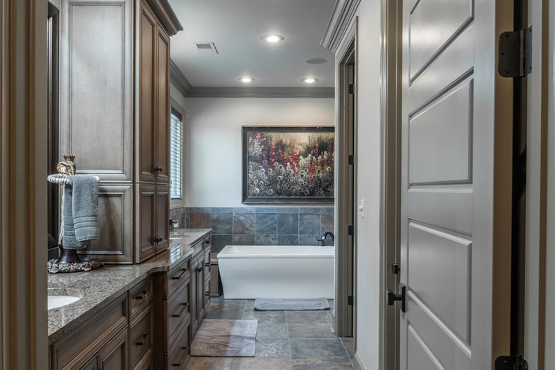 House Design - Interior - Master Bathroom 1 for Craftsman House Plan #17-3391 - 4 bed, 2.5 bath