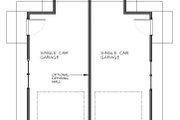 Craftsman Style House Plan - 0 Beds 0 Baths 632 Sq/Ft Plan #895-95 