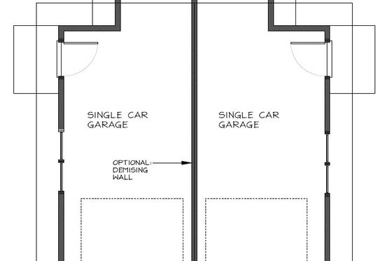 Exterior - Front Elevation 3 for Craftsman House Plan #895-95, 0 bath
