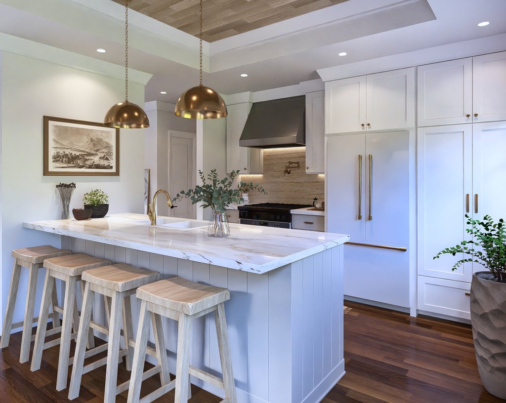 Interior - Kitchen for Cottage House Plan #54-685 - 2 bed, 2 bath
