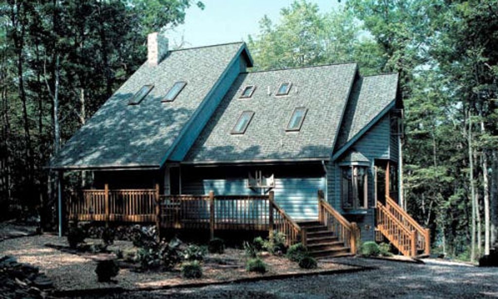Exterior - Front Elevation 2 for Modern House Plan #312-486 - 3 bed, 3 bath