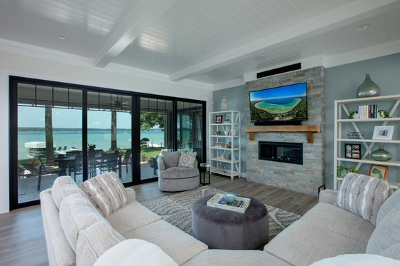 Interior - Family Room 2 for Farmhouse House Plan #928-399 - 3 bed, 3.5 bath