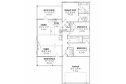 Farmhouse Style House Plan - 3 Beds 2 Baths 1406 Sq/Ft Plan #1096-135 