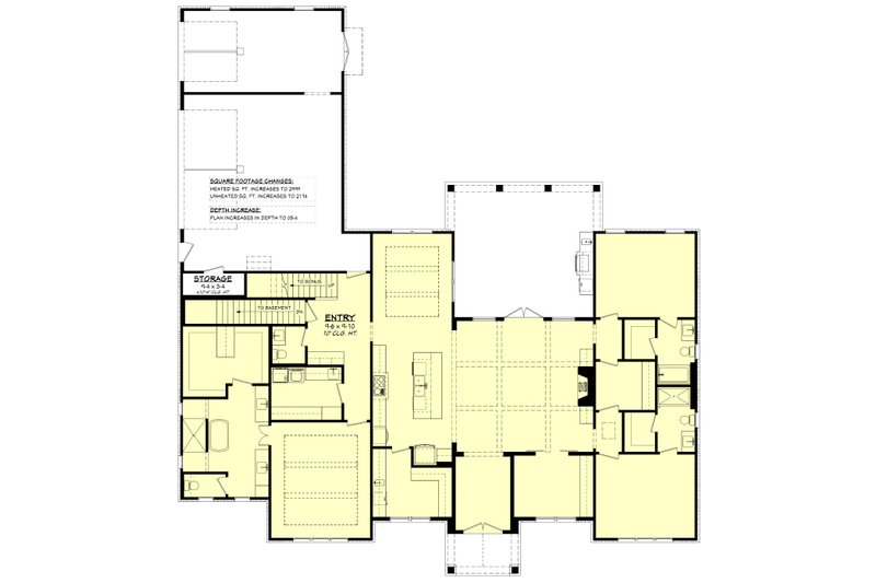Dream House Plan - Floor Plan - Other Floor for Farmhouse House Plan #430-408 - 3 bed, 3.5 bath
