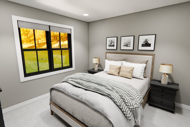 Home Plan - Interior - Bedroom for Farmhouse House Plan #51-1371 - 4 bed, 3.5 bath