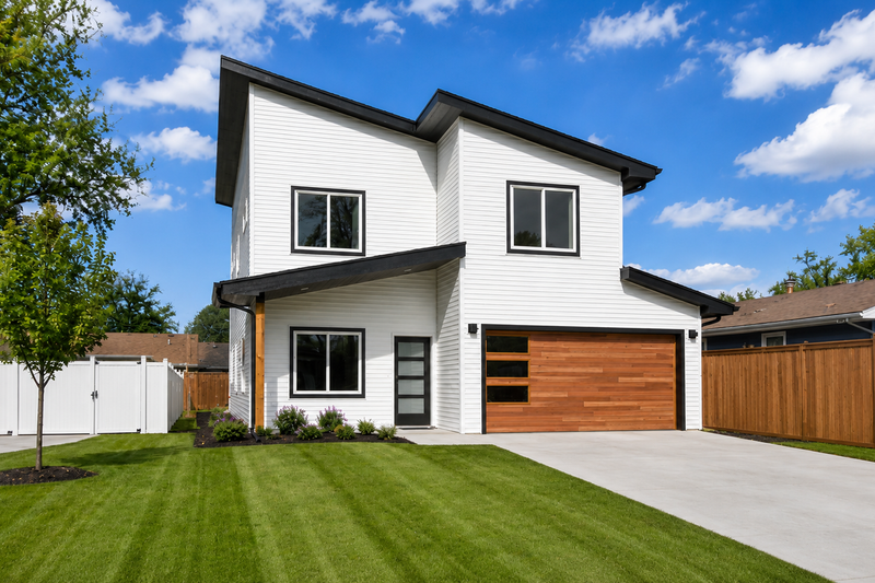 Home Plan - Exterior - Front Elevation 2 for Contemporary House Plan #20-2641 - 3 bed, 2.5 bath