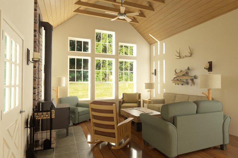 House Design - Interior - Other for Barndominium House Plan #1099-9 - 2 bed, 3 bath