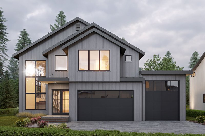 Dream House Plan - Farmhouse Exterior - Front Elevation Plan #1066-244