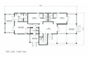 Beach Style House Plan - 4 Beds 4.5 Baths 2662 Sq/Ft Plan #443-6 