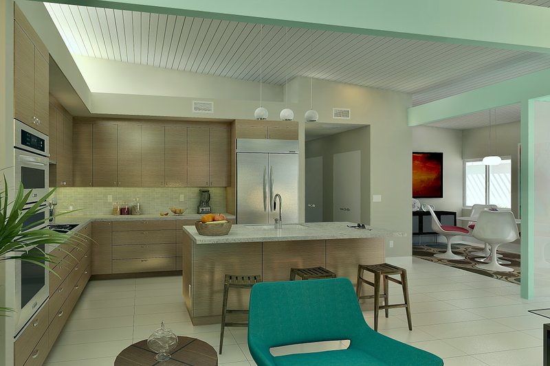 House Design - Interior - Kitchen for Modern House Plan #489-14 - 4 bed, 3.5 bath
