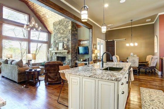 Interior - Other for Ranch House Plan #54-484 - 4 bed, 3 bath