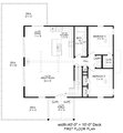 Traditional Style House Plan - 3 Beds 3 Baths 1736 Sq/Ft Plan #932-428 