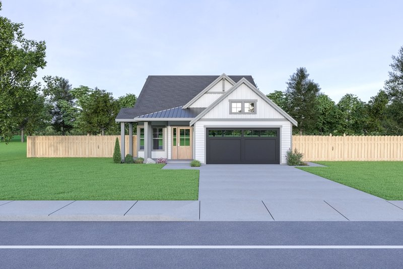 Home Plan - Craftsman Exterior - Front Elevation Plan #1070-89