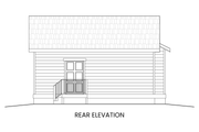 Craftsman Style House Plan - 2 Beds 1 Baths 588 Sq/Ft Plan #1108-8 