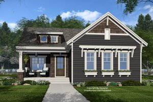 Farmhouse Exterior - Front Elevation Plan #51-1390