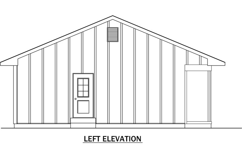 House Plan Design - Exterior - Other Elevation for Farmhouse House Plan #57-701 - 3 bed, 2 bath