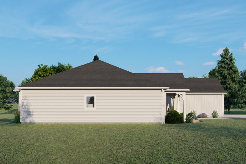Architectural House Design - Exterior - Other Elevation for Ranch House Plan #1064-178 - 3 bed, 2.5 bath