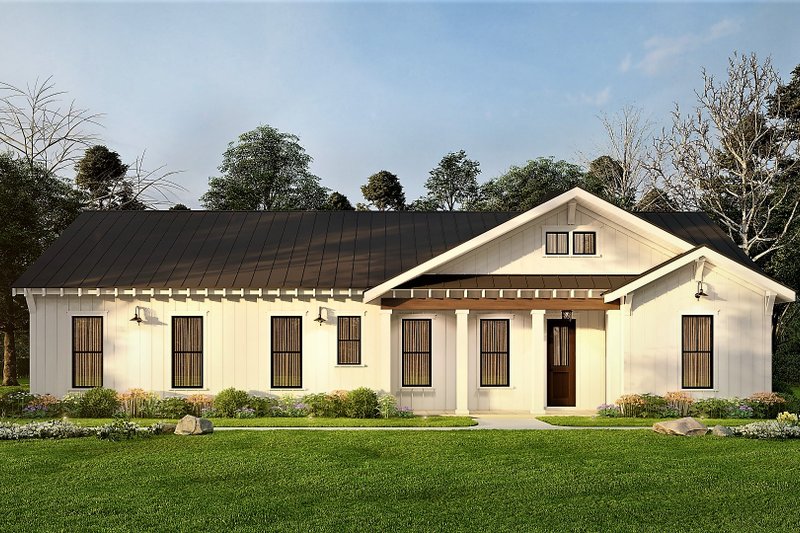 Home Plan - Exterior - Front Elevation 5 for Farmhouse House Plan #54-690 - 3 bed, 2.5 bath