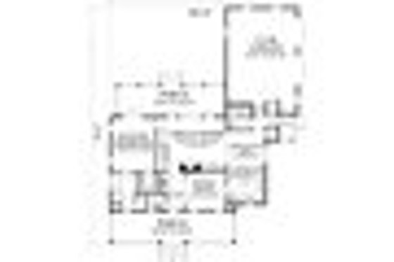 Floor Plan - Main Floor for Cottage House Plan #137-386 - 3 bed, 2.5 bath