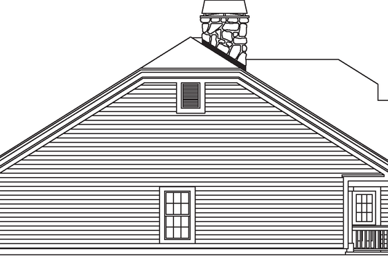 Exterior - Other Elevation for Contemporary House Plan #57-583 - 3 bed, 2.5 bath
