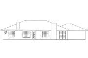 Traditional Style House Plan - 3 Beds 2 Baths 1959 Sq/Ft Plan #437-16 