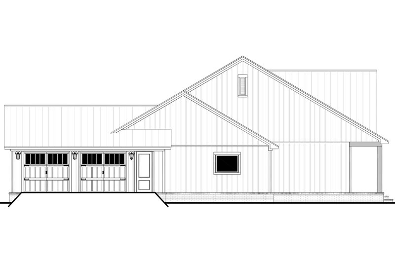 Architectural House Design - Exterior - Other Elevation for Farmhouse House Plan #430-414 - 3 bed, 2.5 bath