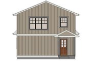 Cabin Style House Plan - 2 Beds 2 Baths 1124 Sq/Ft Plan #126-267 