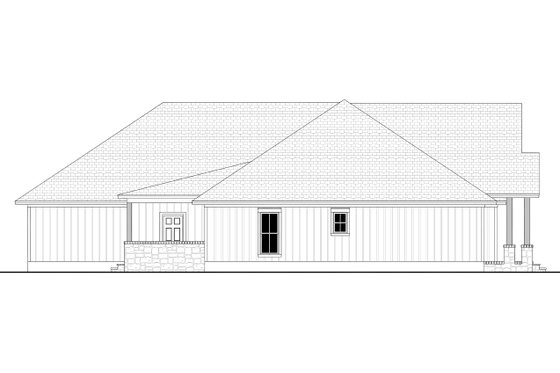 Exterior - Other Elevation 1 for Traditional House Plan #430-255 - 3 bed, 2.5 bath