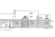 Colonial Style House Plan - 3 Beds 2 Baths 1331 Sq/Ft Plan #3-239 