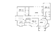 European Style House Plan - 5 Beds 6.5 Baths 5171 Sq/Ft Plan #67-886 