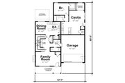 Traditional Style House Plan - 4 Beds 3.5 Baths 2338 Sq/Ft Plan #20-2518 