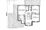 European Style House Plan - 3 Beds 2.5 Baths 2260 Sq/Ft Plan #138-246 