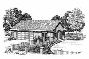 Traditional Exterior - Front Elevation Plan #72-271