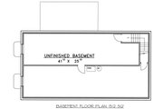 Ranch Style House Plan - 3 Beds 2 Baths 1512 Sq/Ft Plan #117-576 Floor 